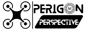 Logo of Perigon Perspective, showcasing the company’s brand identity and audiovisual, drone, and 3D services.